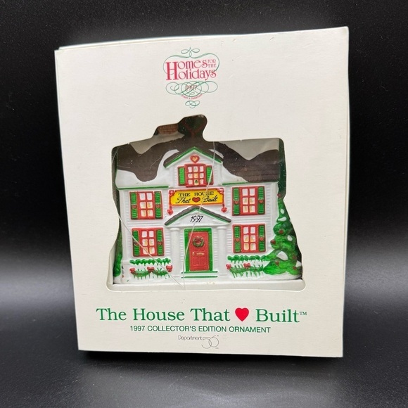 1997 Dept 56 The House That Love Built Ronald McDonald House Ornamentt - Picture 2 of 7